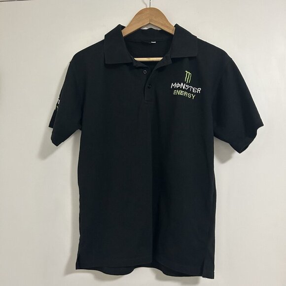 ⭐️ Bundle & Save Monster Energy Youth XL Shirt Black Racing Staff Promo Logo - Picture 2 of 6